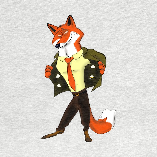 Foxy Guy by madtownstudio3000